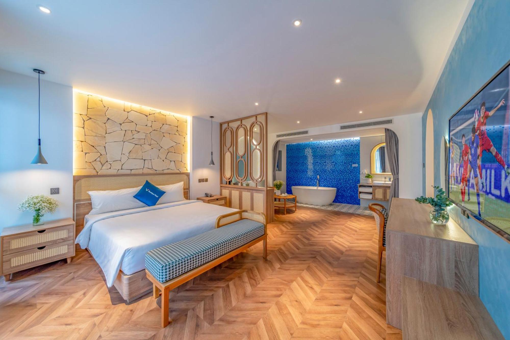 V Boutique Hotel - Complimentary Refreshments فونج تاو المظهر الخارجي الصورة