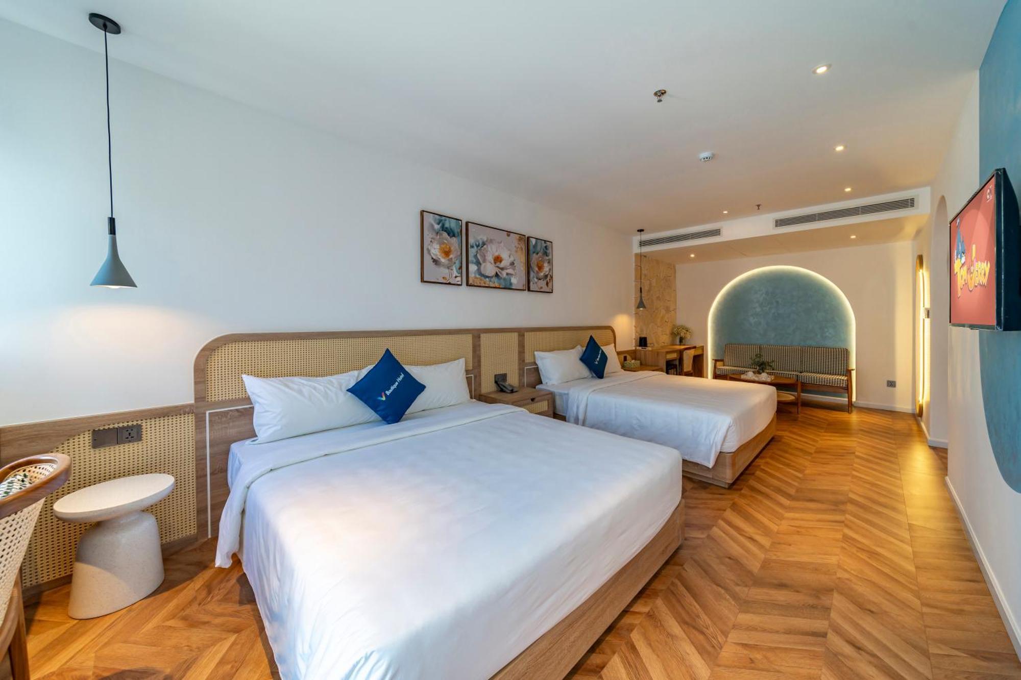 V Boutique Hotel - Complimentary Refreshments فونج تاو المظهر الخارجي الصورة